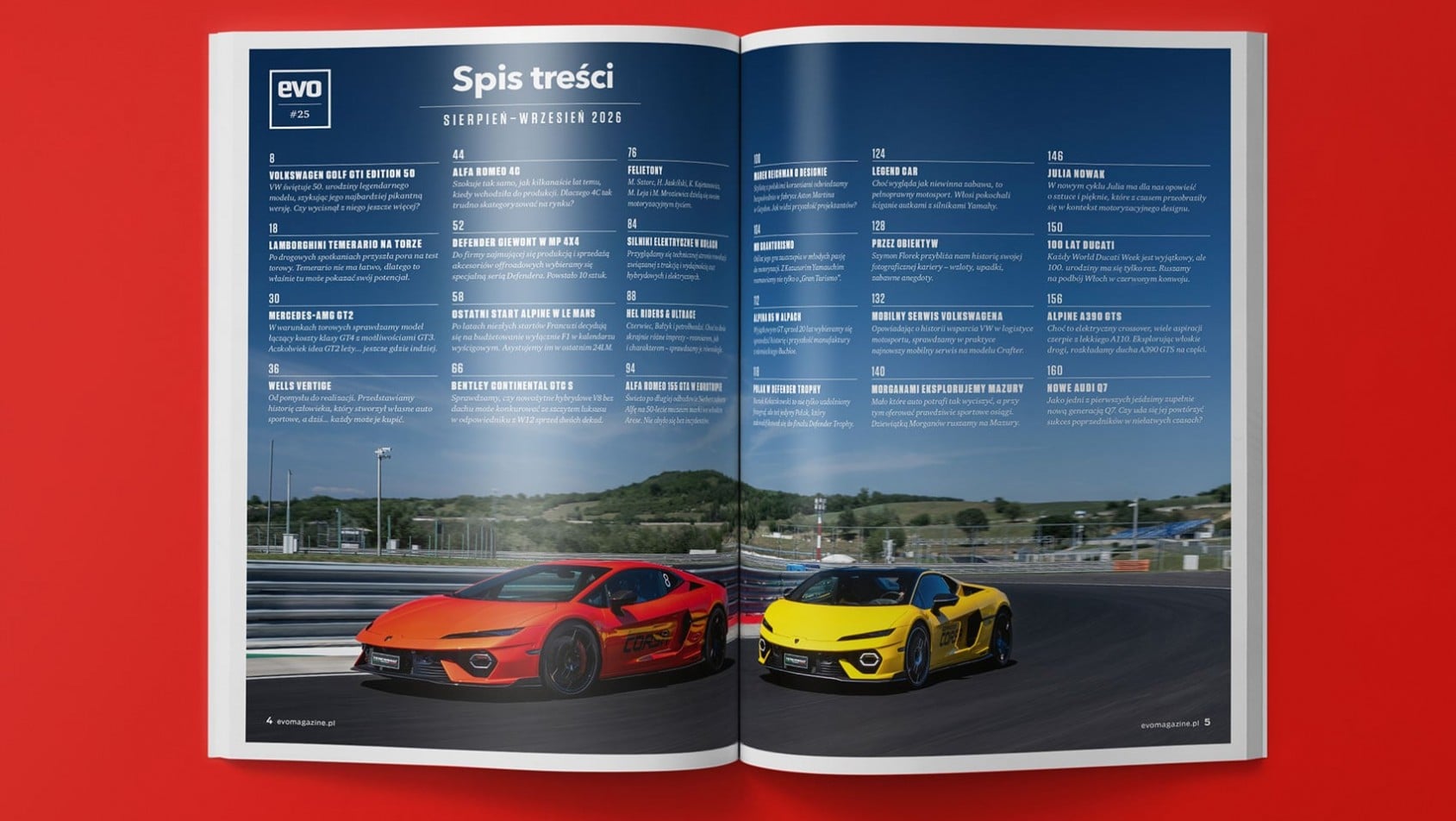 Spis treści nowego EVO Magazine
