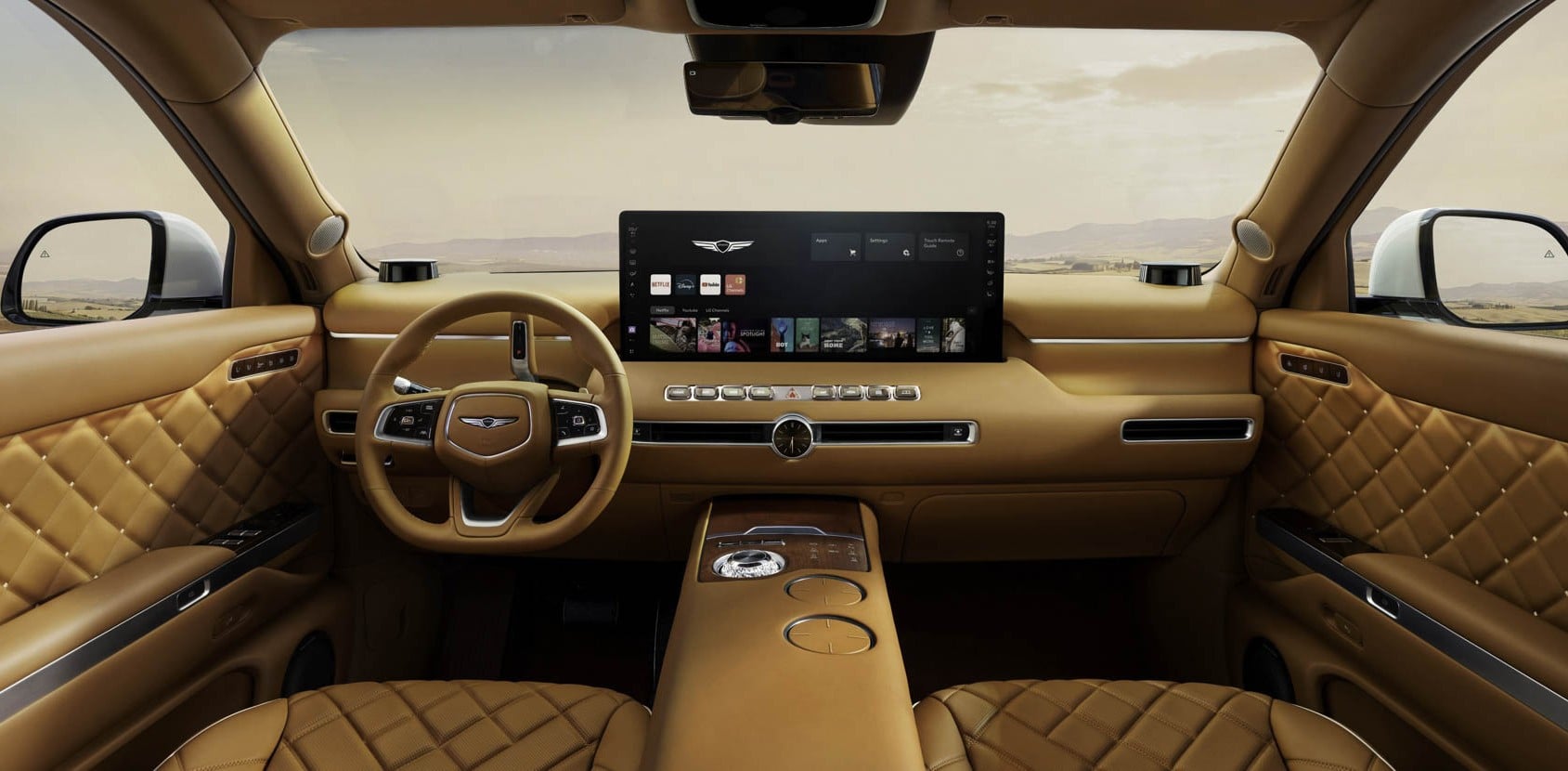 Genesis GV90 technologie