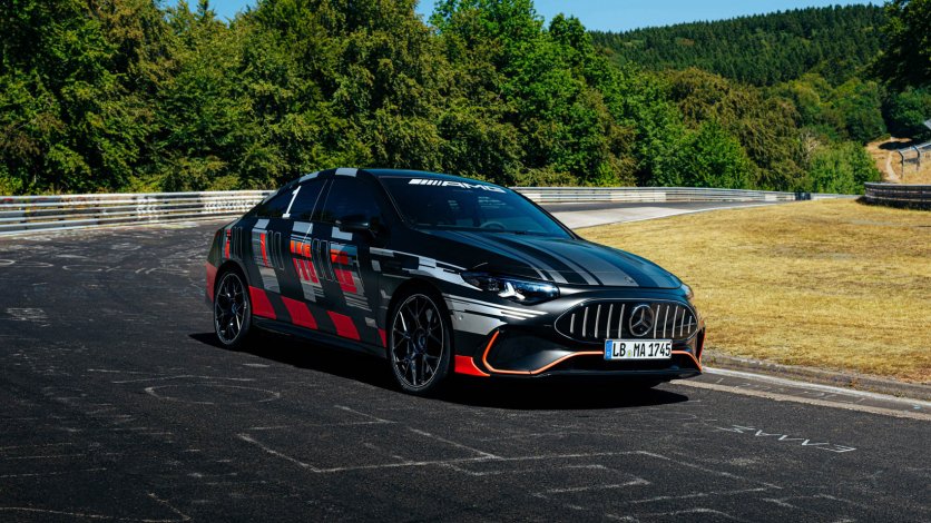 Mercedes-AMG CLA 45 nurburgring