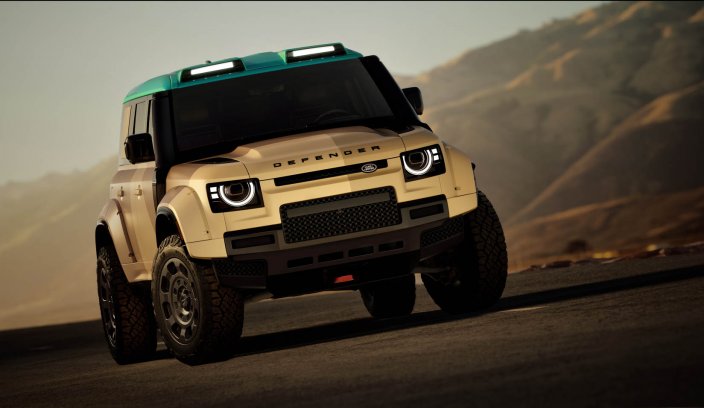 Land Rover Defender Dakar prototyp