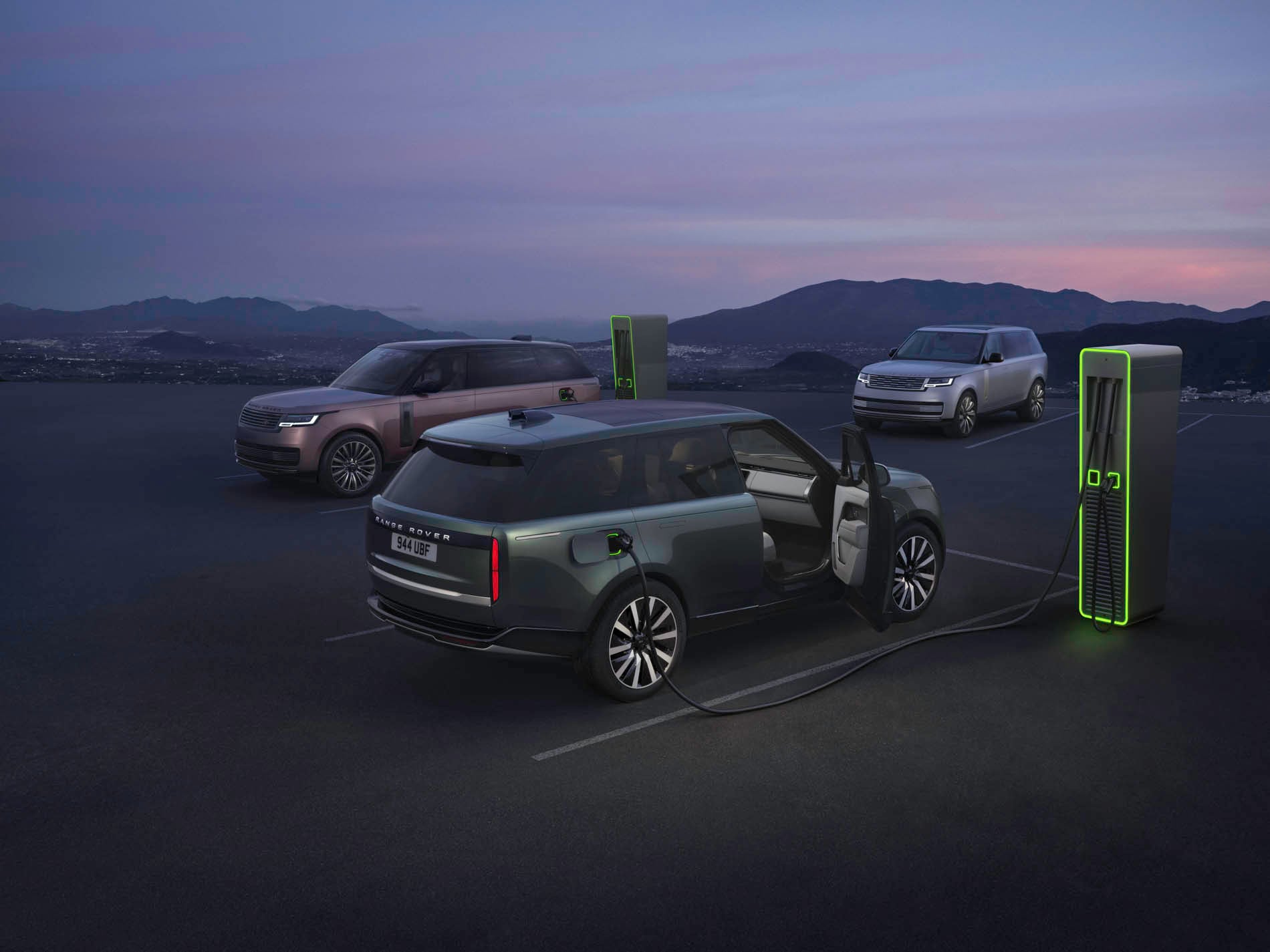 RANGE ROVER RANGE ROVER ELECTRIC ładowanie