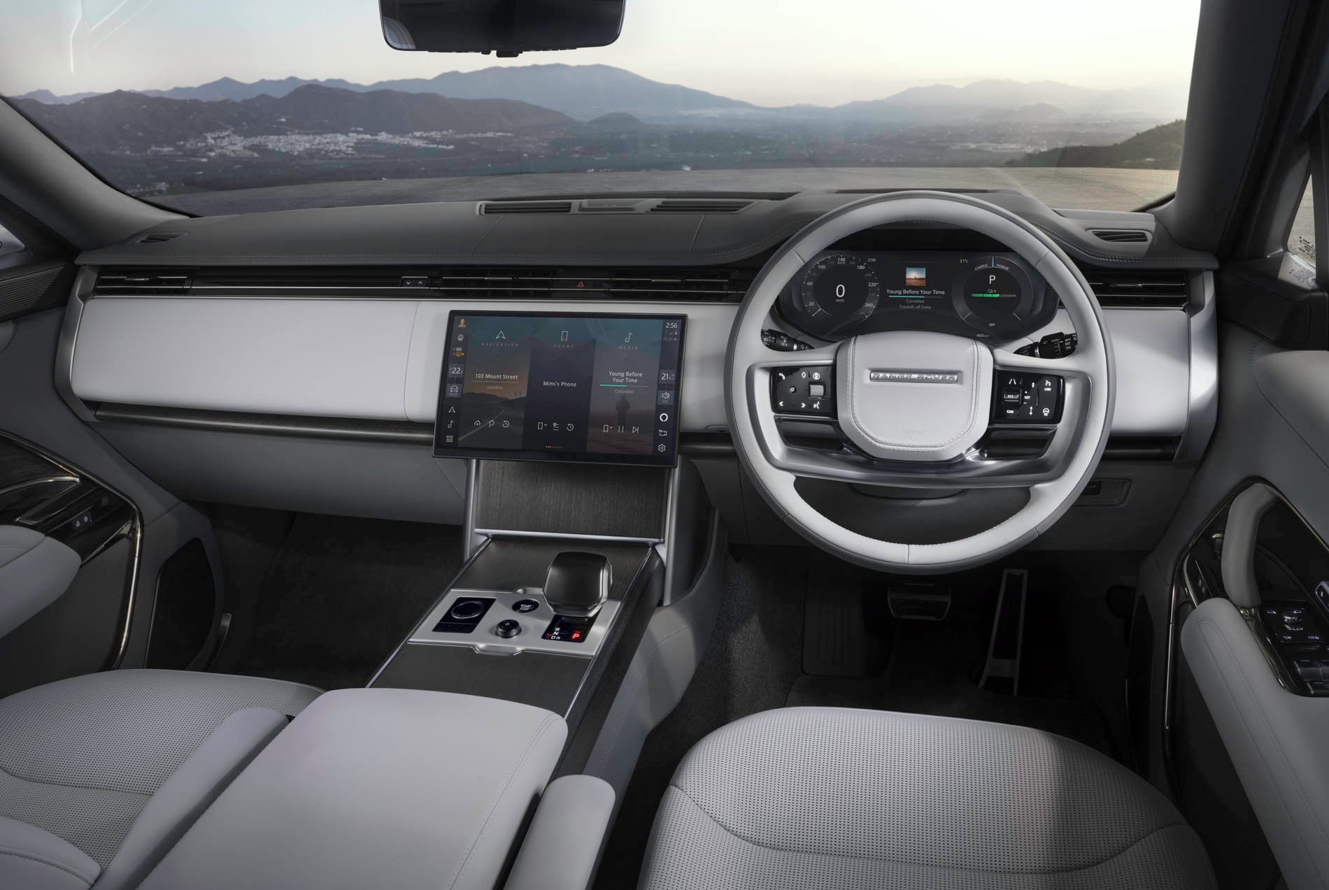 RANGE ROVER RANGE ROVER ELECTRIC wnętrze