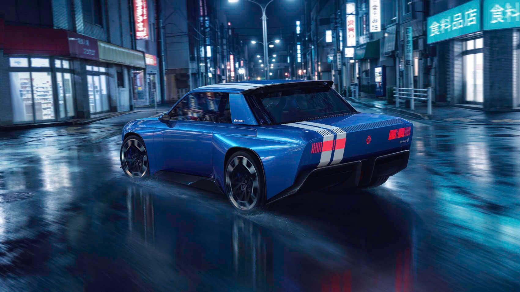 Renault 8 Gordini Renault 8 Gordini Concept design tył
