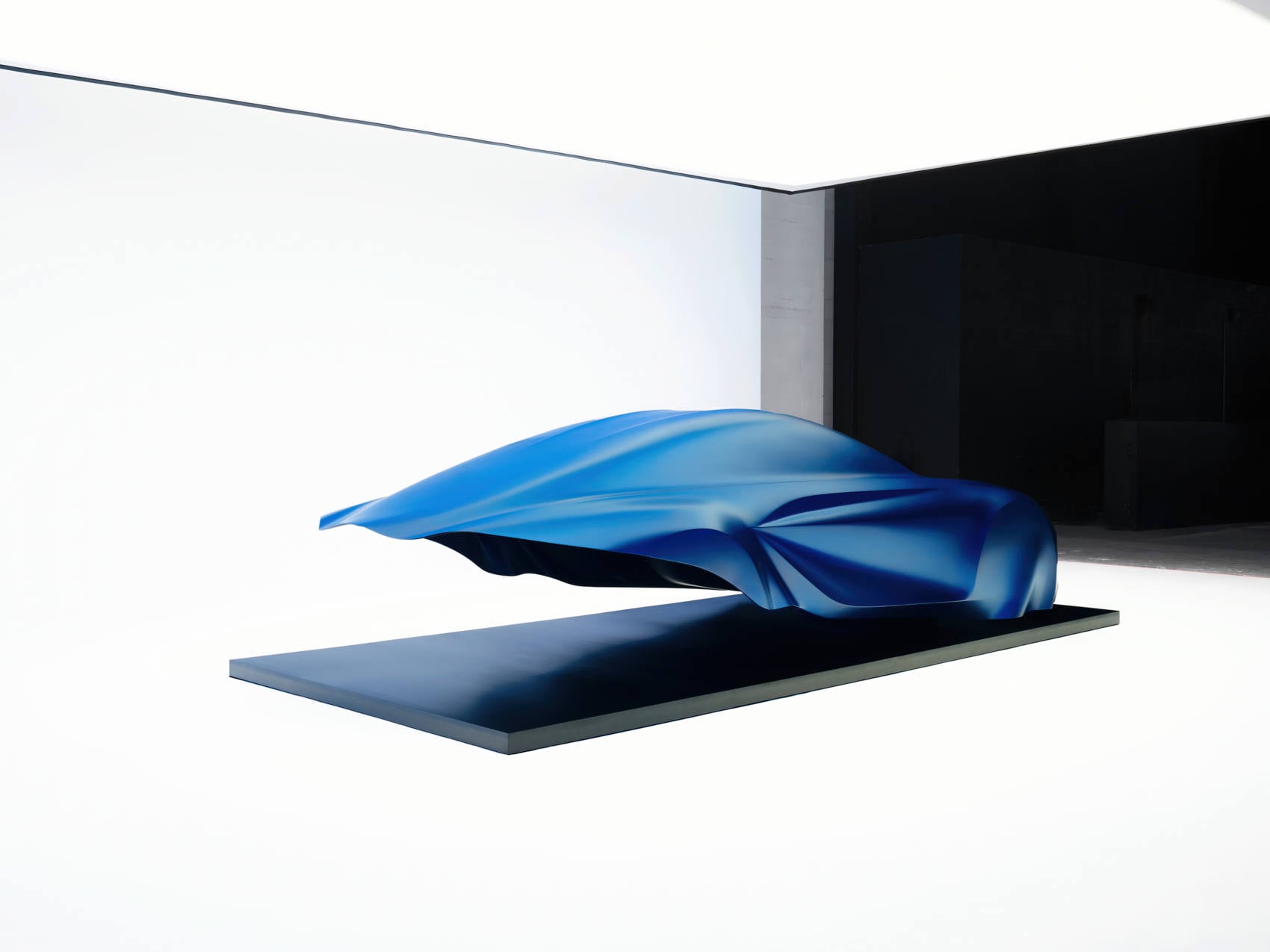 Alpine A110 EV design rzeźba
