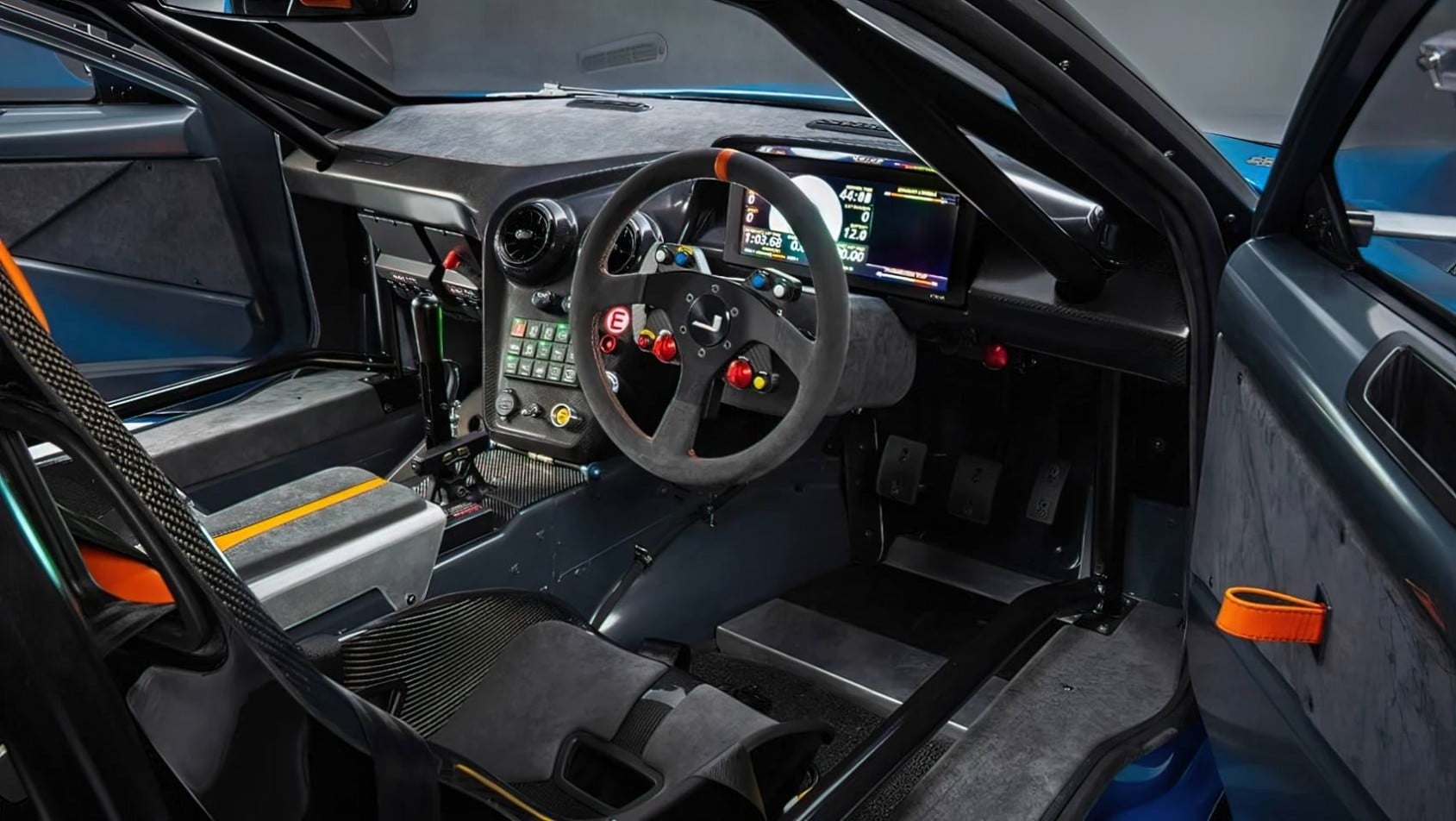 Jensen Interceptor GTX kokpit