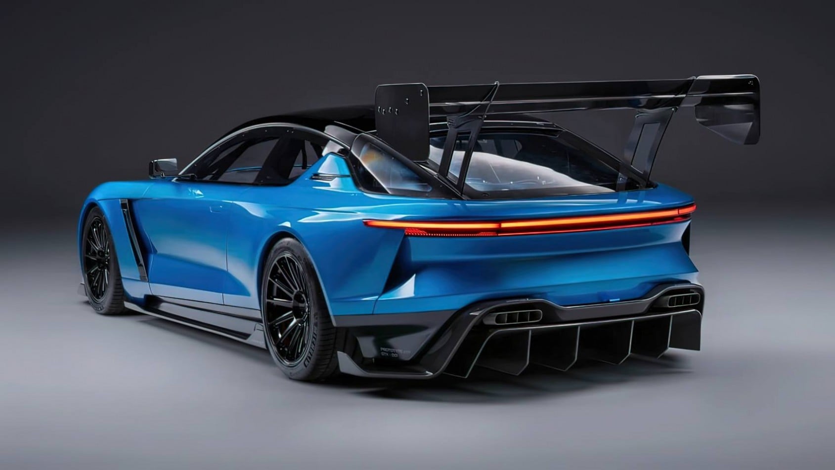 Jensen Interceptor GTX design tył