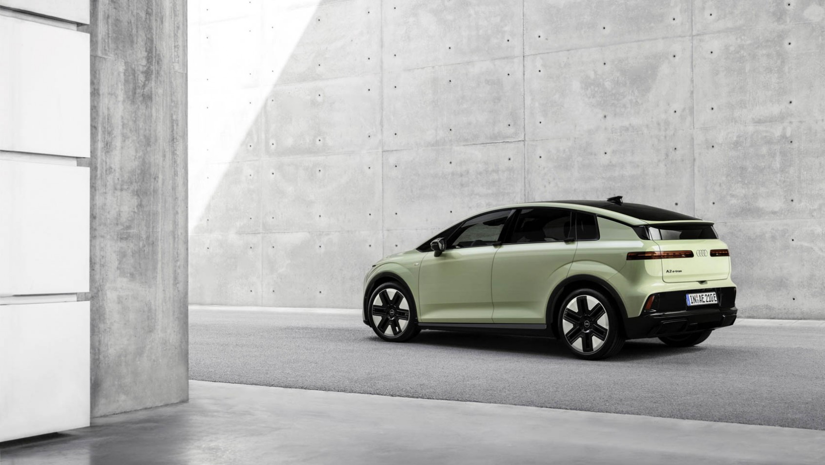 Audi A2 e-tron design tył