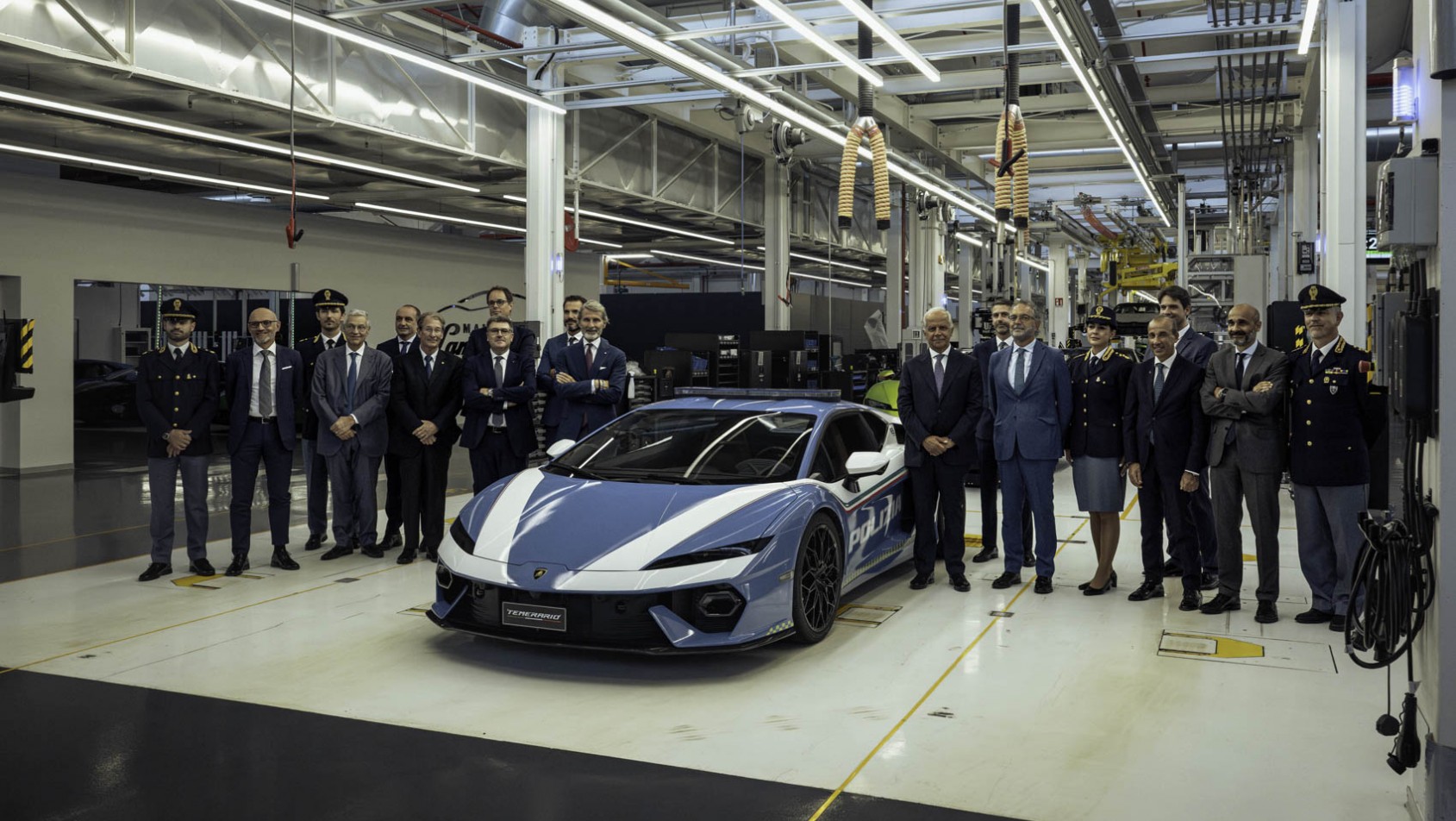 Lamborghini temerario dla policji