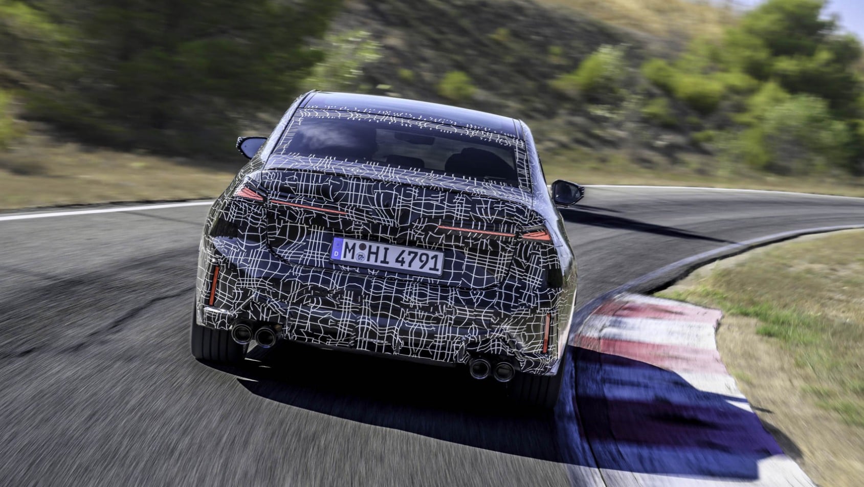 2027 BMW seria 3 kamuflaż