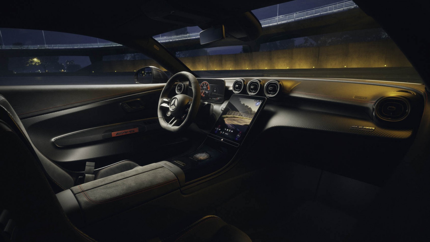 Mercedes-AMG CLE 646 wnętrze