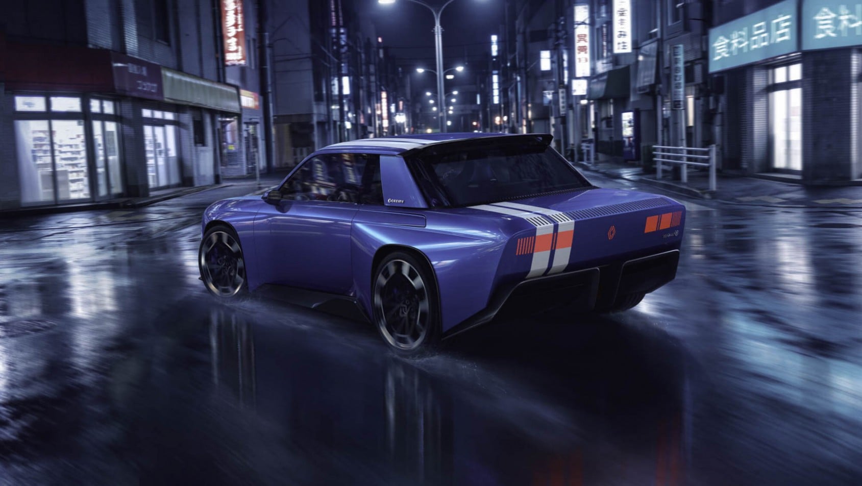Renault 8 Gordini Concept design tył