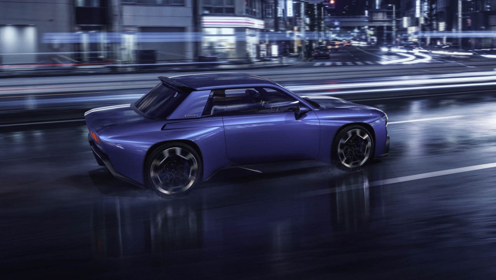 Renault 8 Gordini Concept sylwetka