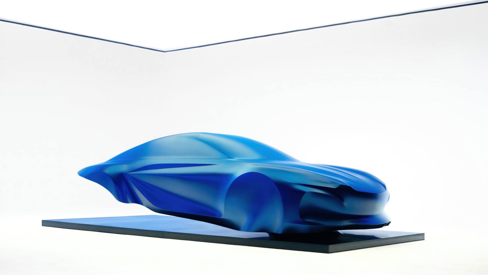 Alpine A110 EV traser rzeźba