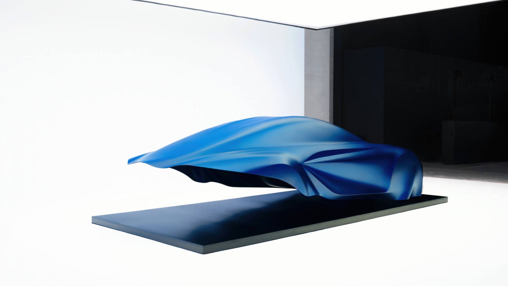Alpine A110 EV design rzeźba