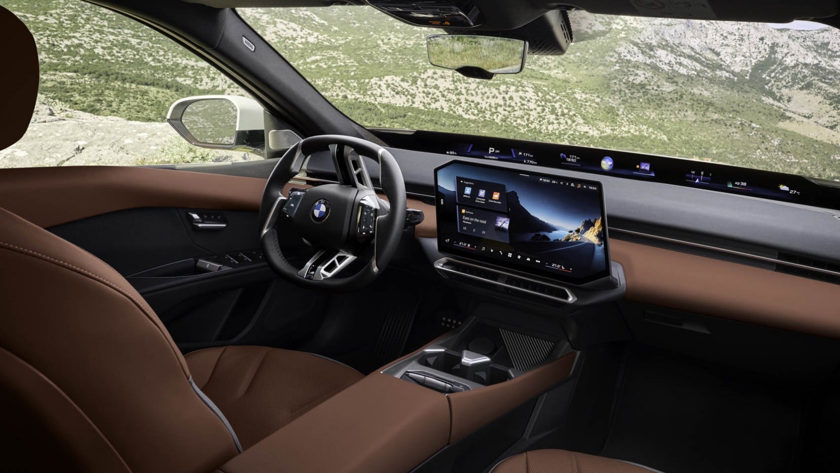 2026 BMW serii 3 kokpit