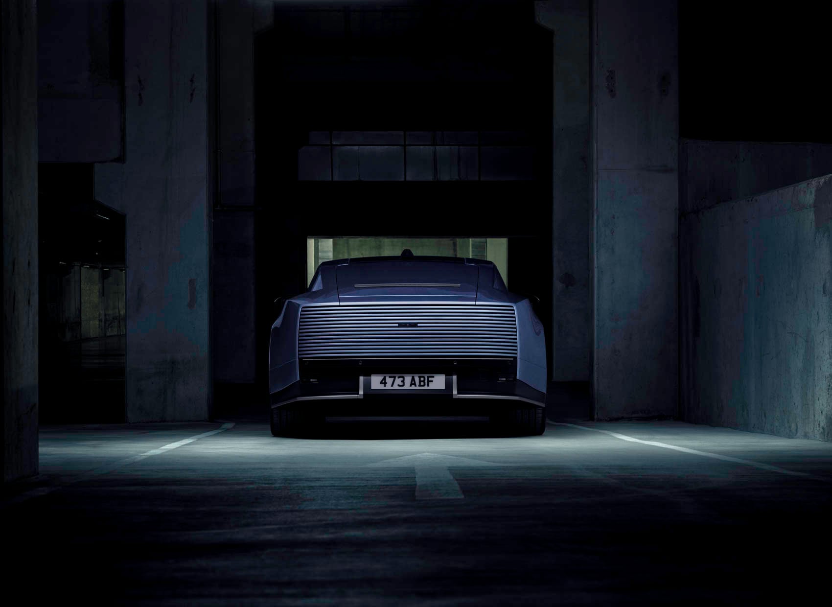 Jaguar Type 01 design tył