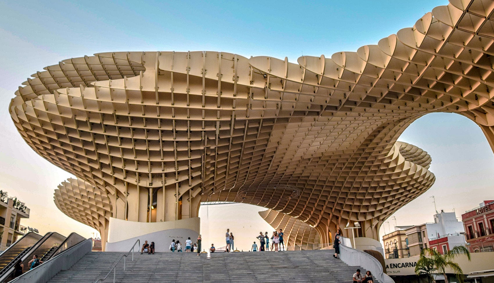 Metropol Parasol (Las Setas de Sevilla), znany również jako Grzyby Sewilli.