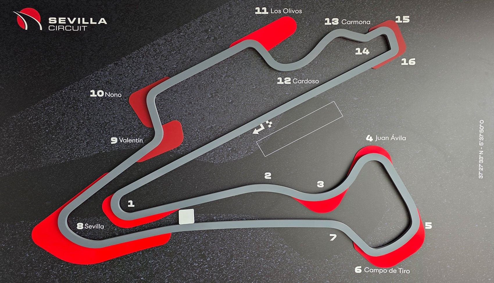 Nitka toru Circuito de Sevilla