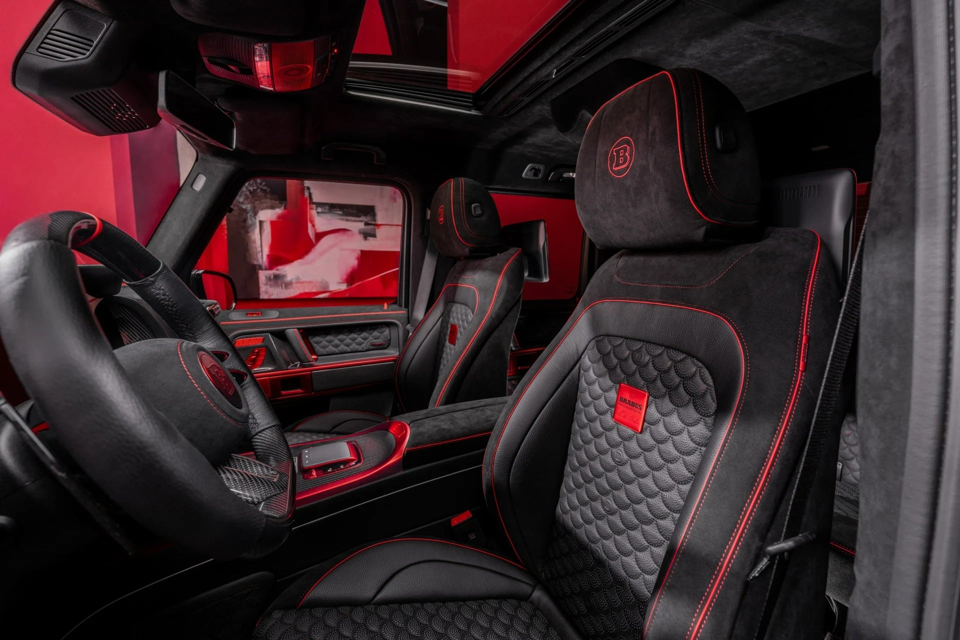 BRABUS P900 ROCKET EDITION BRABUS P900 ROCKET EDITION wnętrze
