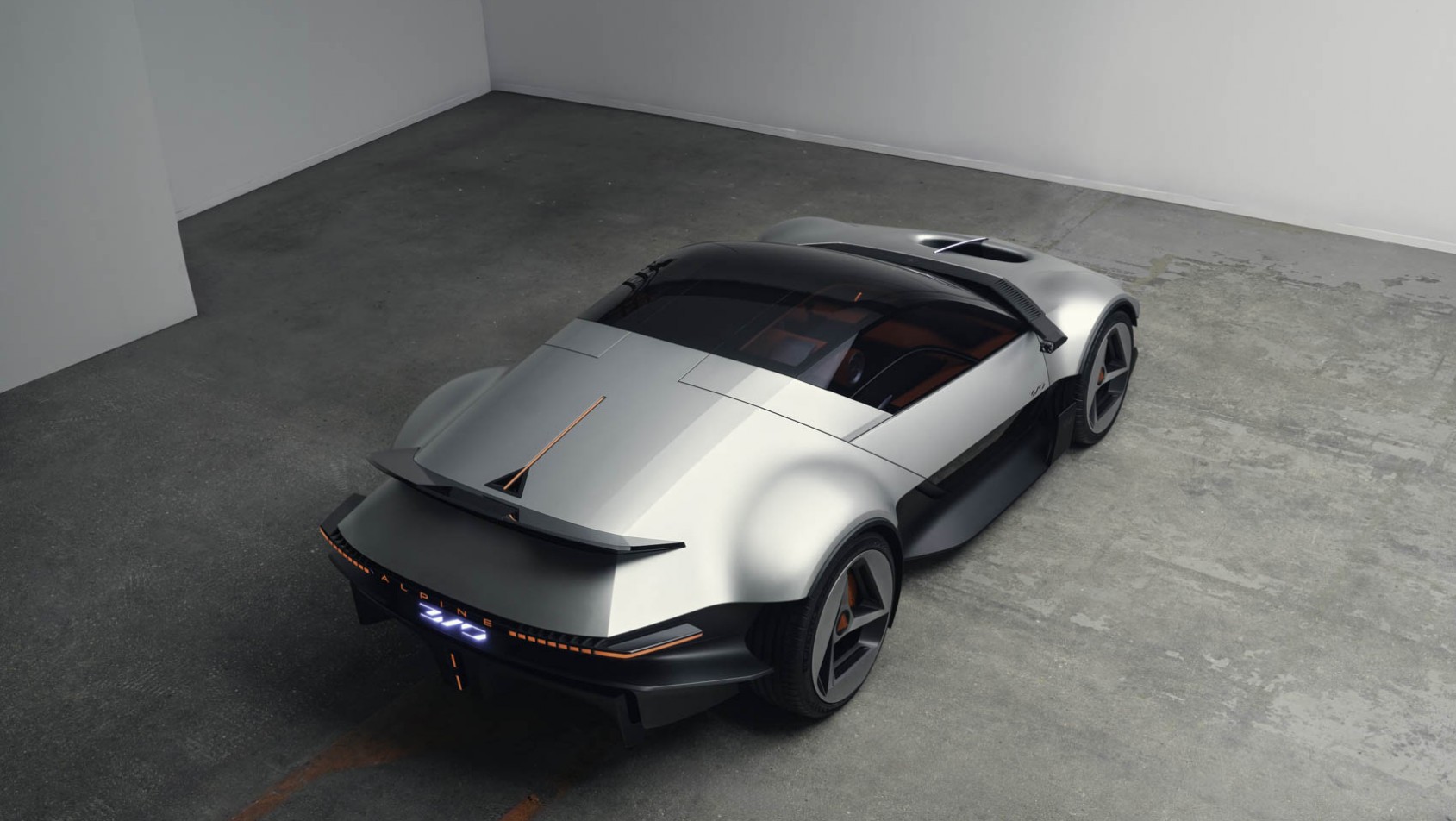 Alpine A310 VISION sylwetka