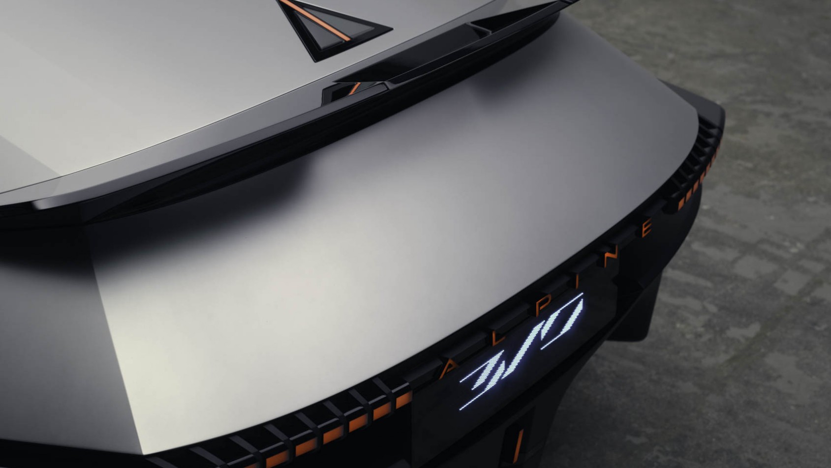 Alpine A310 VISION spoiler