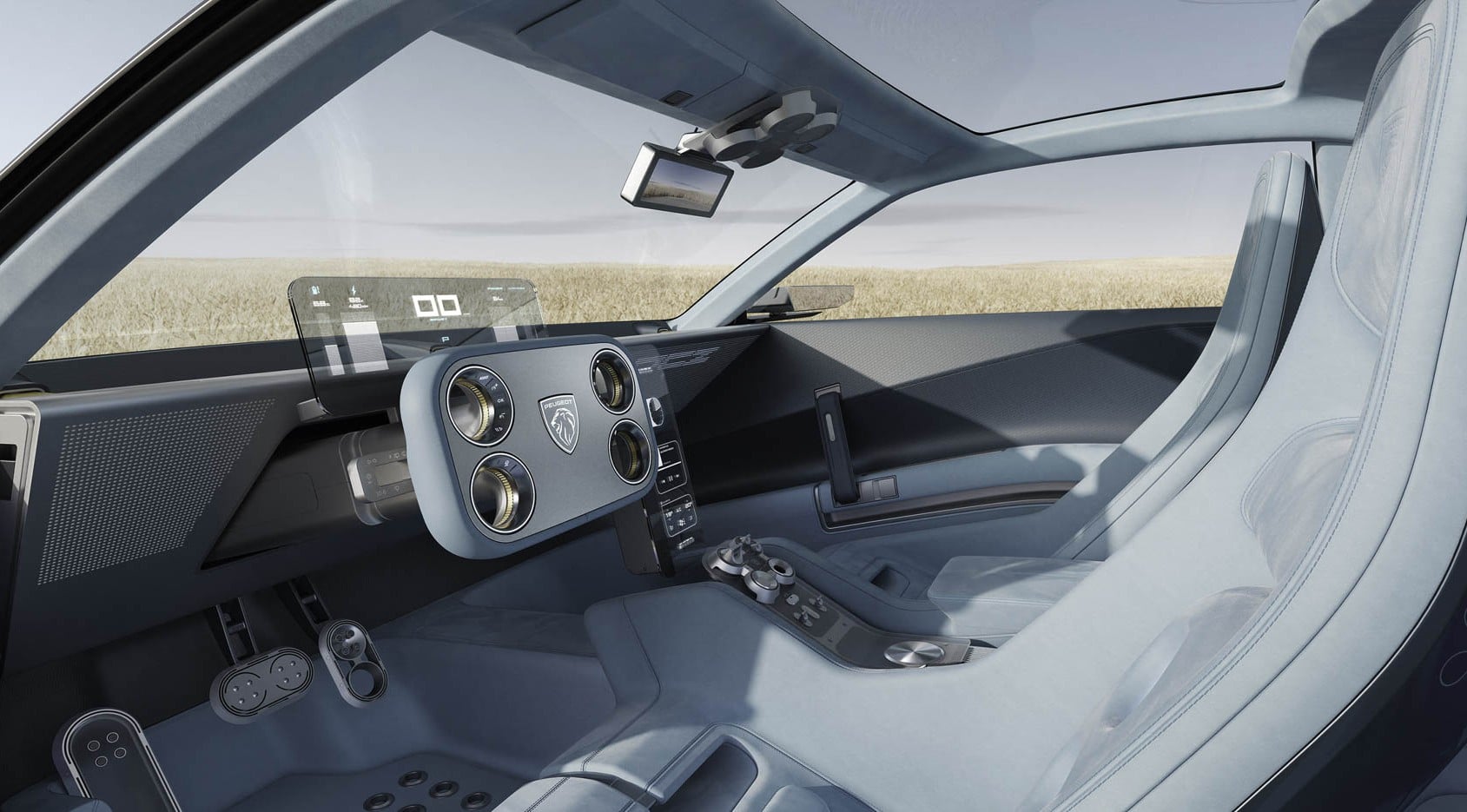 Peugeot Vision RCZ wnętrze
