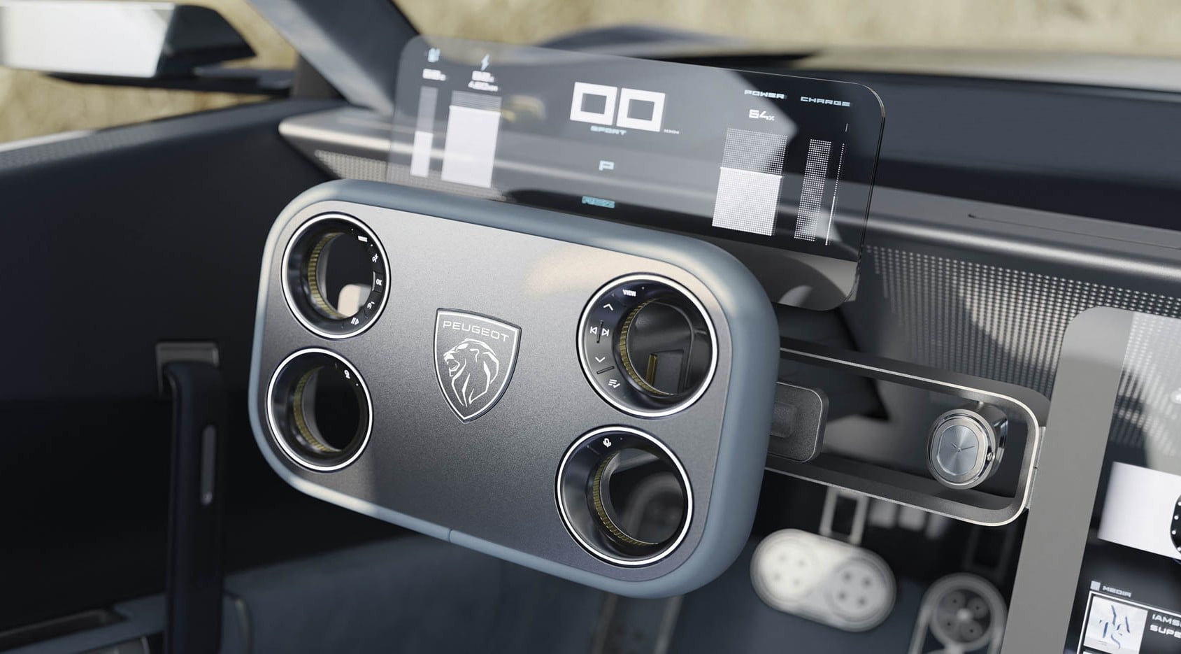 Peugeot RCZ Vision wolant