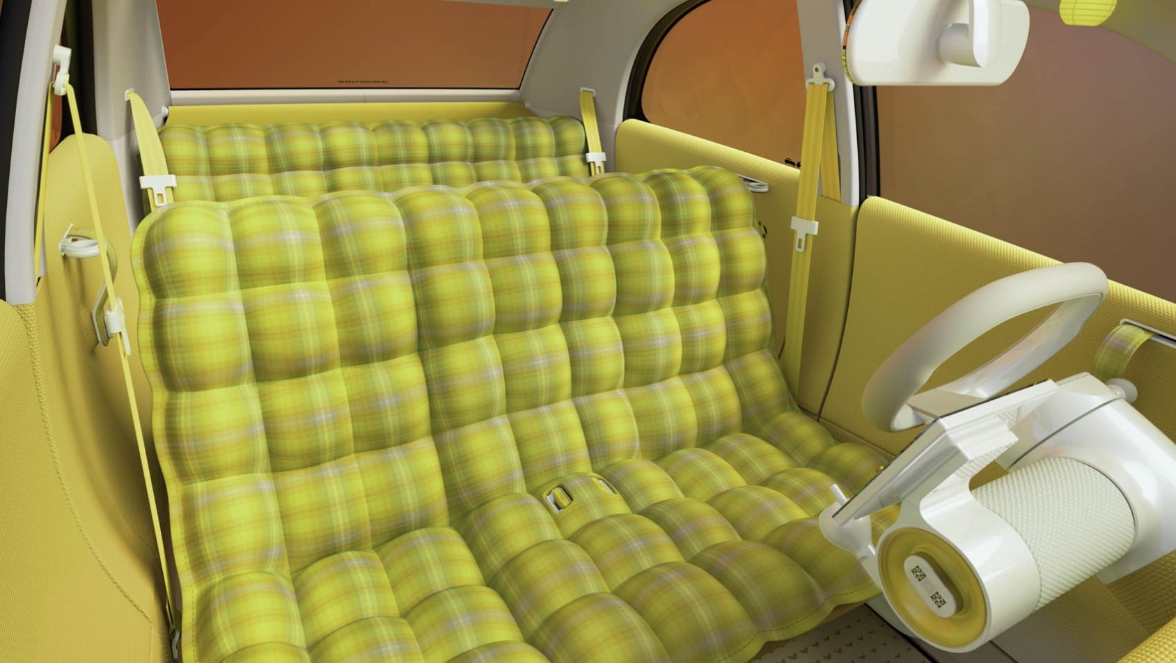 Citroën 2 CV Concept wnętrze