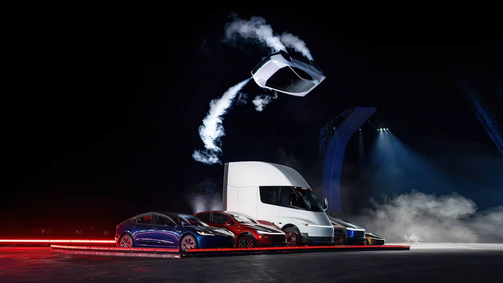 2028 Tesla Roadster thrust
