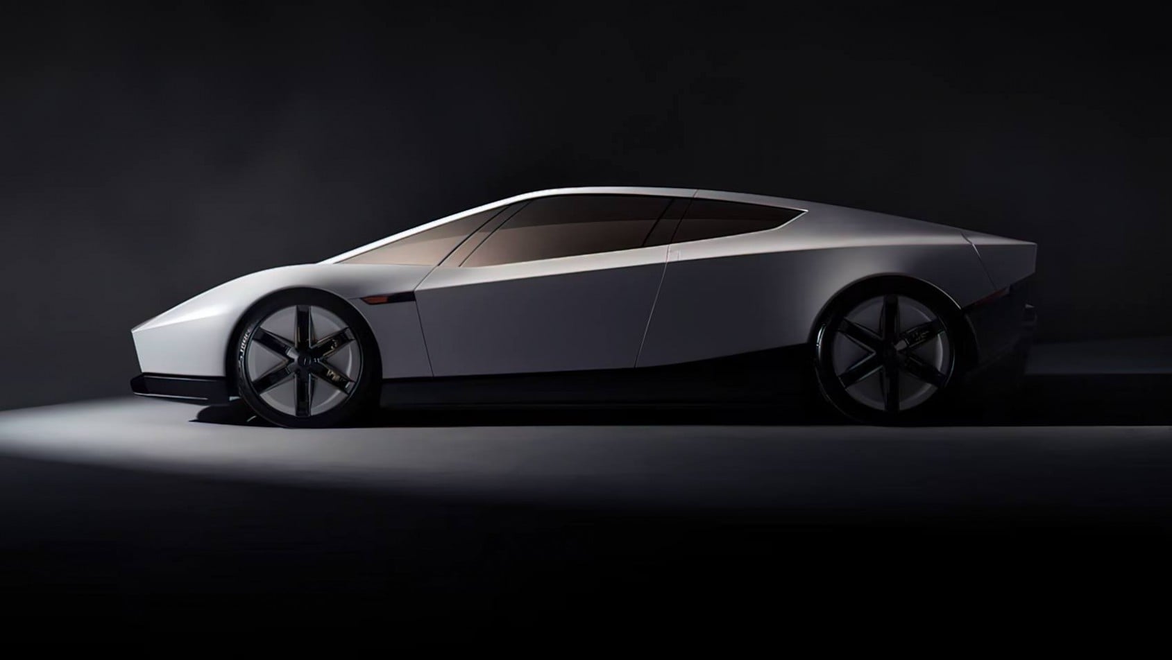 2028 Tesla Roadster sylwetka