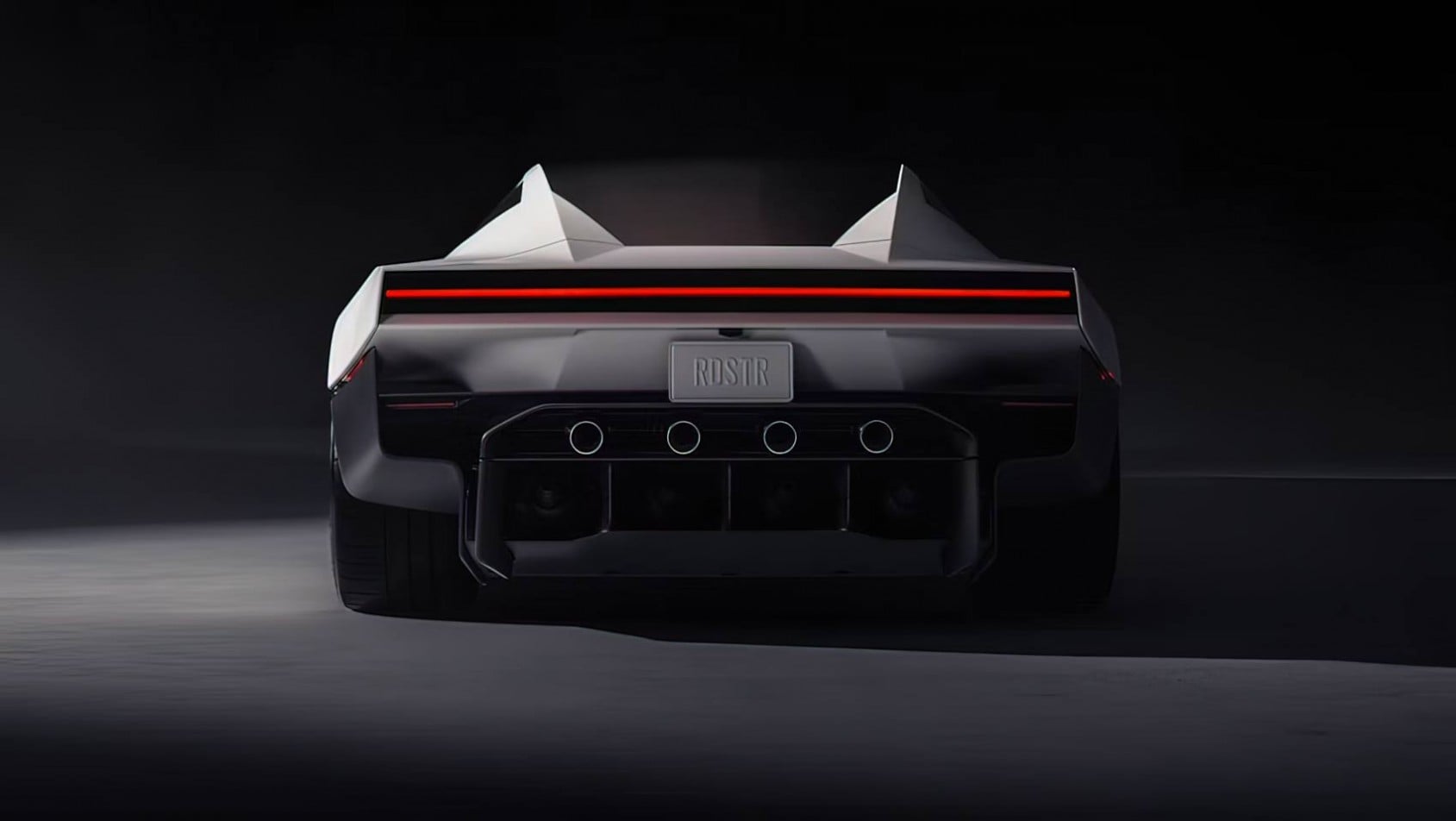 2028 Tesla Roadster tył