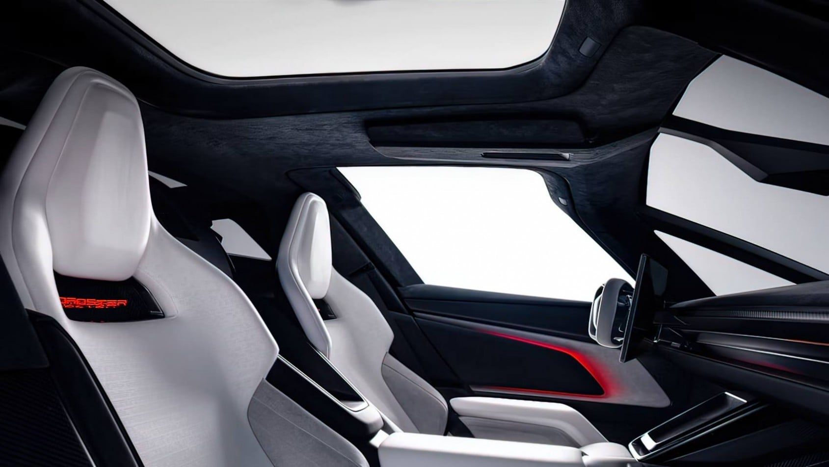 2028 Tesla Roadster wnętrze