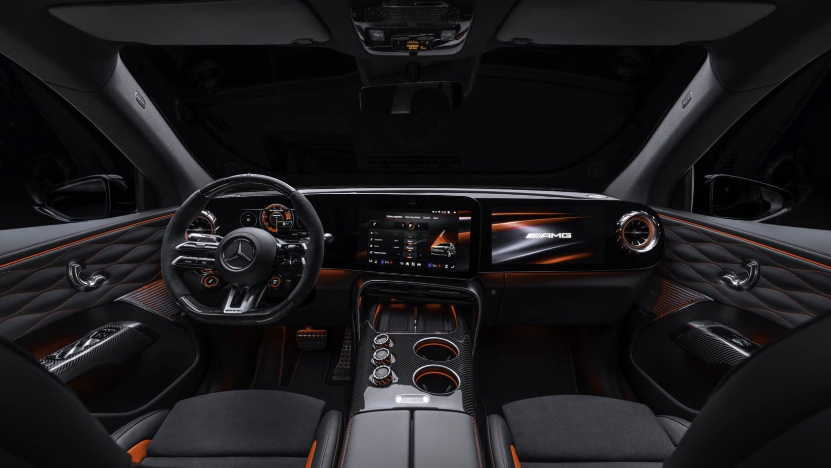 Mercedes-AMG GT SUV wnętrze