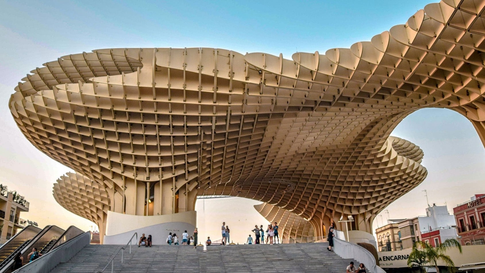 Metropol Parasol (Las Setas de Sevilla), znany również jako Grzyby Sewilli.