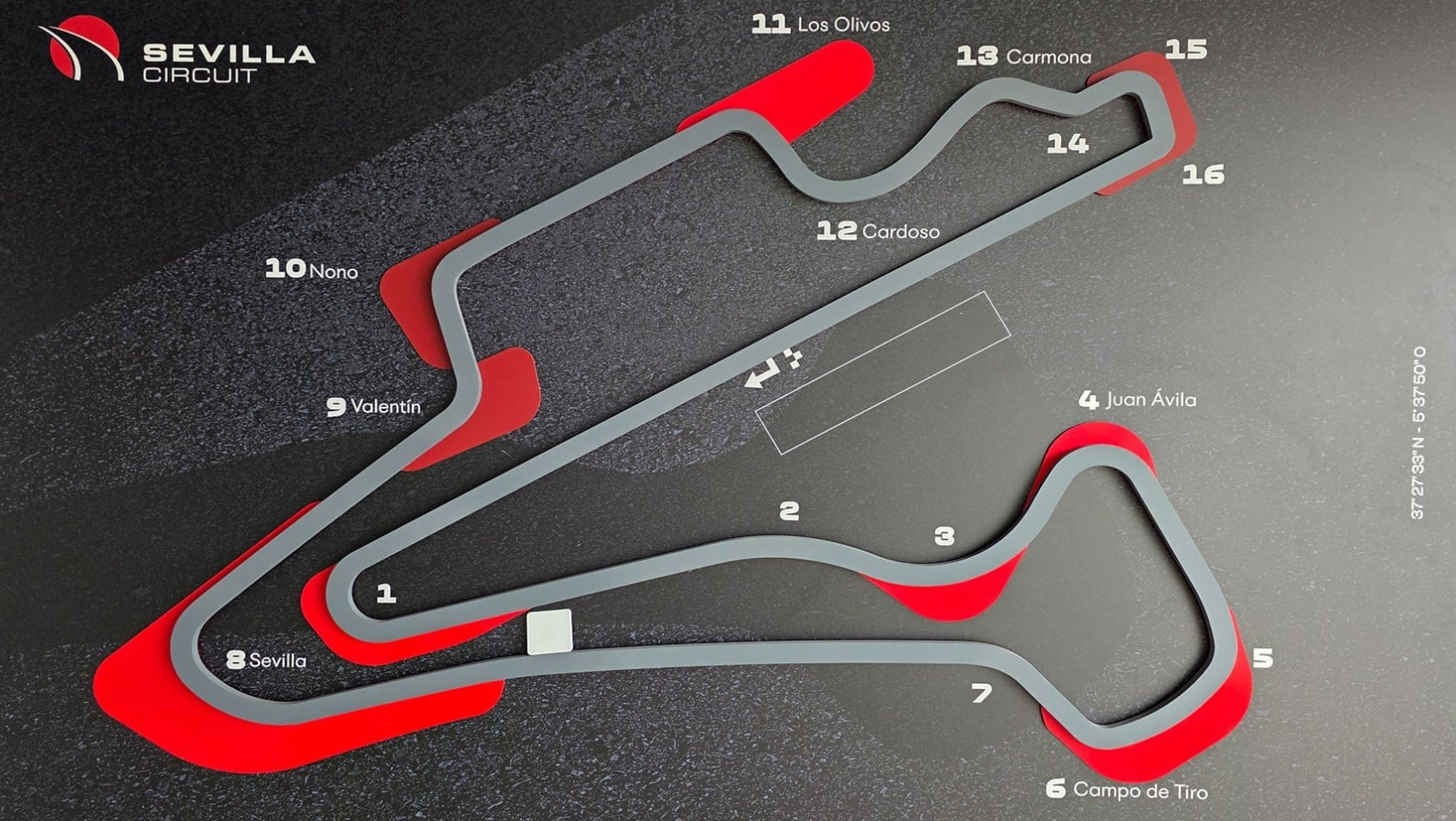 Nitka toru Circuito de Sevilla