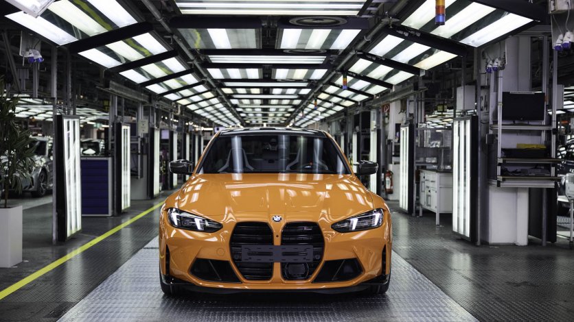 BMW M3 fire orange