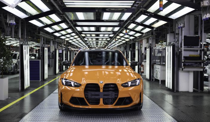 BMW M3 fire orange
