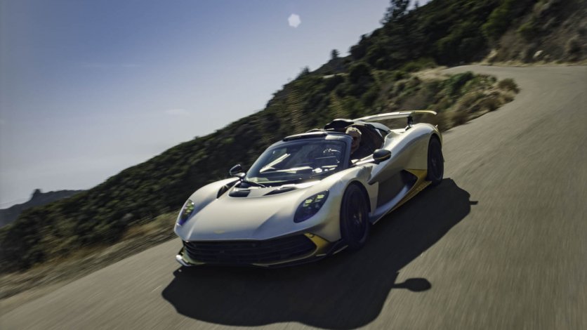 Aston Martin Valhalla Spider roadster