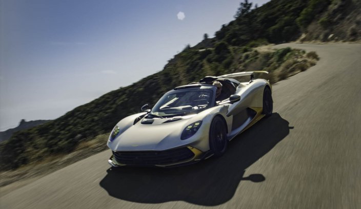 Aston Martin Valhalla Spider roadster
